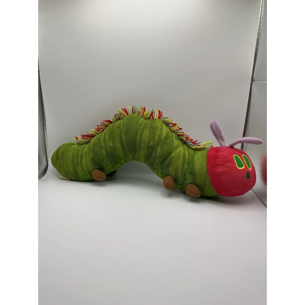 Vintage The Very‎ Hungry Caterpillar Plush Long Stuffed Animal Eric Carle Toy